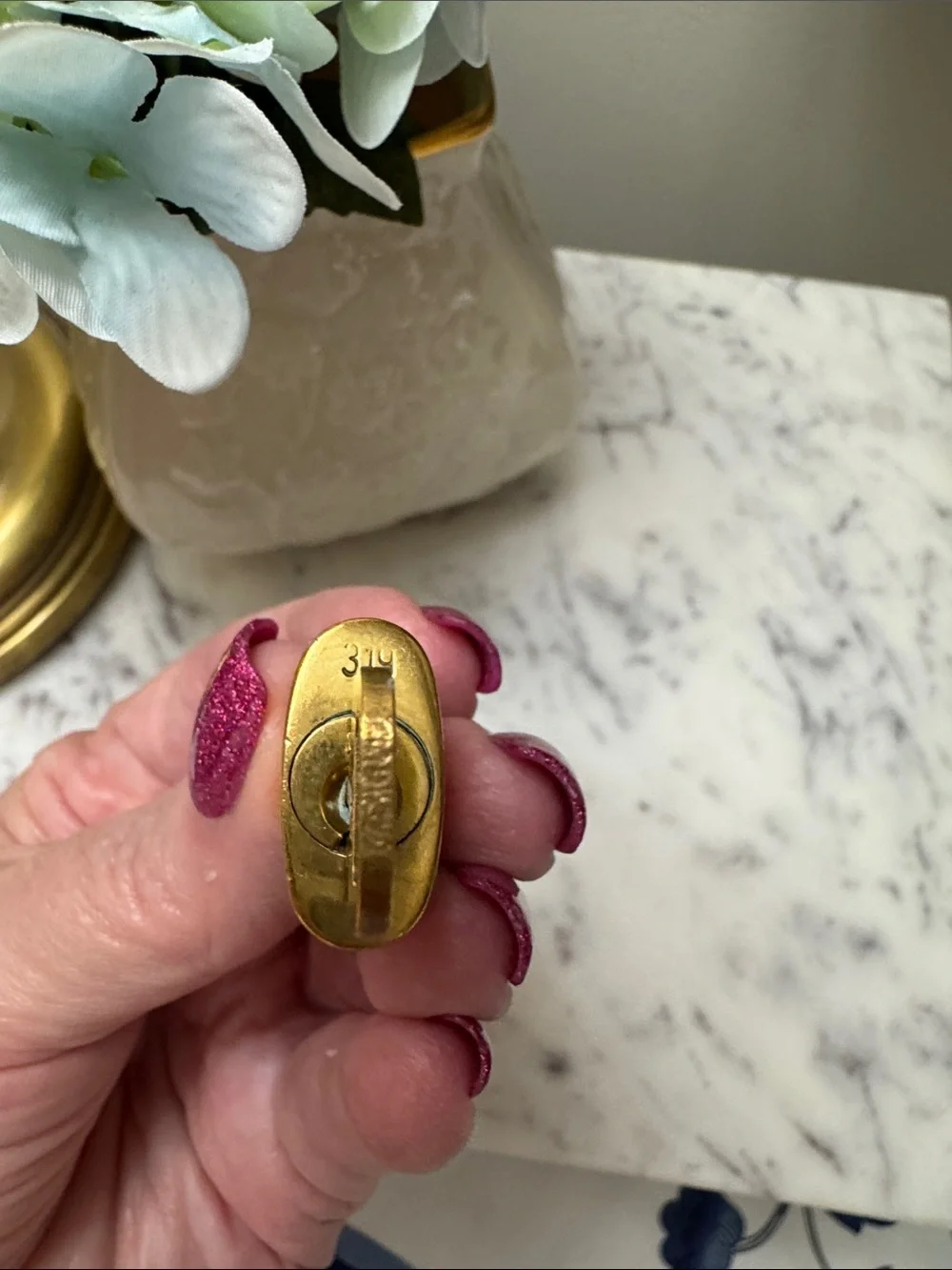 Louis Vuitton Gold Padlock Key Charm - 319